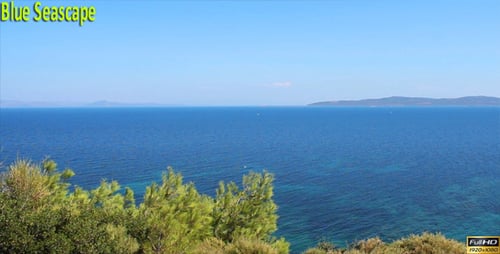 Blue Seascape