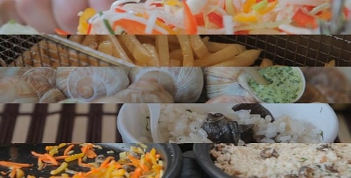 Food Preparation in Commercial Kitchen