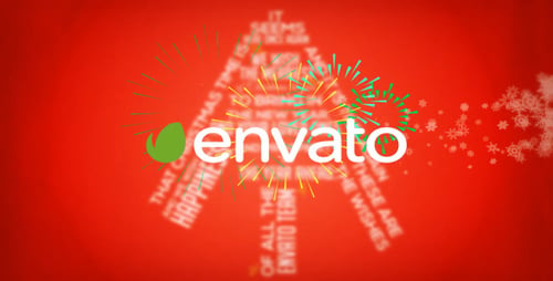 Kinetic Type Weihnachtsgrüße