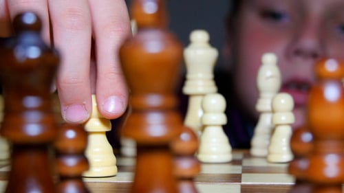 Chess Move A Pawn Forward