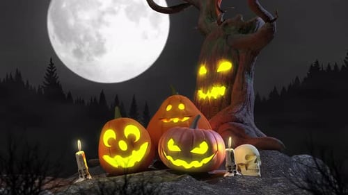 Citrouilles d'Halloween