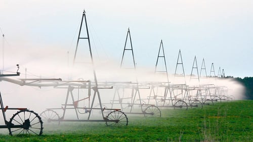 Irrigation Of Agriculture Field