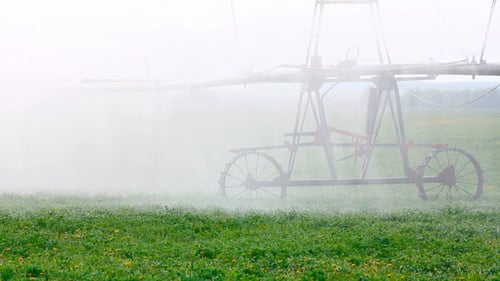 Irrigation Of Agriculture Field