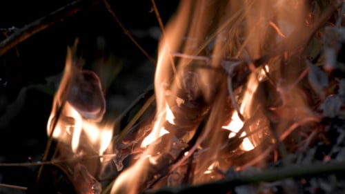 Brennendes Feuer