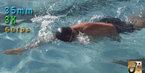 Nadador Natación Freestyle