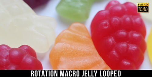 Rotation Fruit Jelly Looped 3