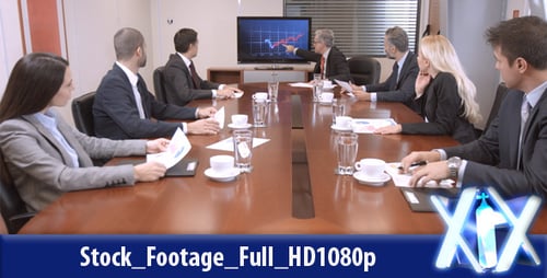 Adults Attending Business Meeting in Office