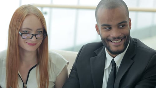 Business Meeting: Collaboration and Handshake in Modern Office