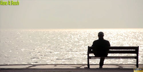 Alone At Beach