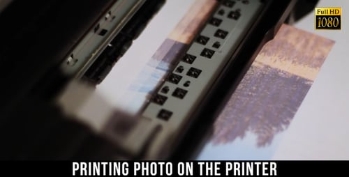 Printing Photo On The Printer 2