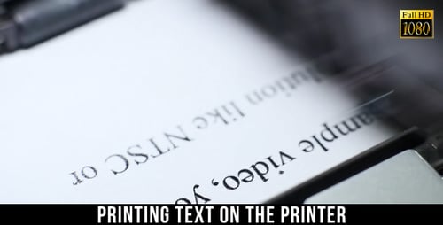 Typewriter Types Text on White Paper