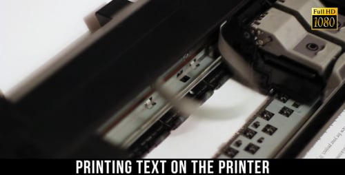 Printer Printing Pages at Fast Speed