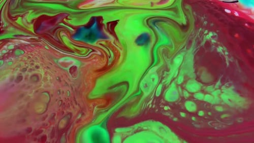 Psychedelic Color Spreading Swirling 50