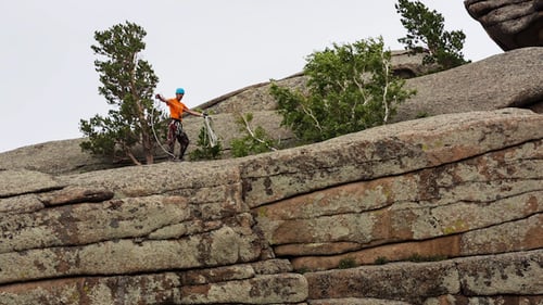 Man Trains to Conquer the Rock 5