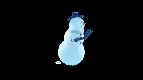 Schneemann: Tanzen HD