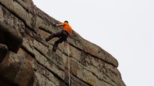 Man Trains to Conquer the Rock 12