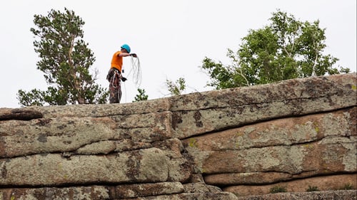 Man Trains to Conquer the Rock 16