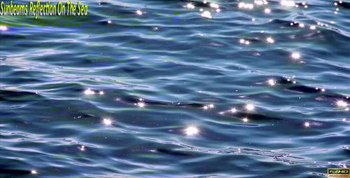 Sunbeams Reflection On The Sea