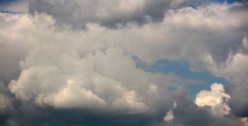 Clouds time lapse zoom
