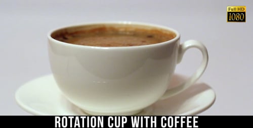 Copo de rotação com café 2