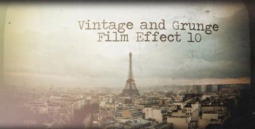 Efecto cinematográfico vintage y grunge 10