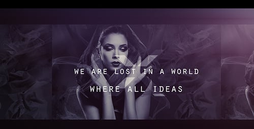 Dynamic Glitch Text Reveal Opener