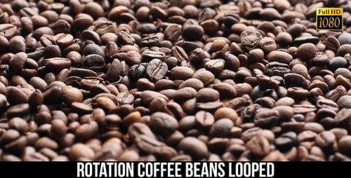 Aromatic Roasted Coffee Beans close-up