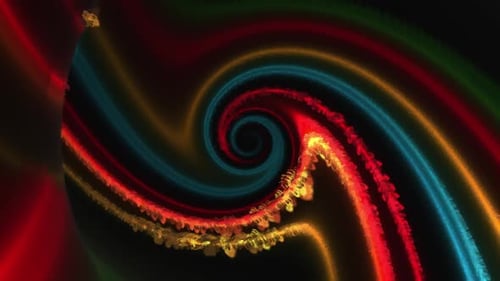 dibujos animados coloridas líneas neón