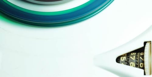 Tonbandgerät mit Spinnrolle 5