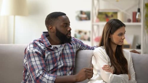 Couple Resolves Conflict with Communication and Affection