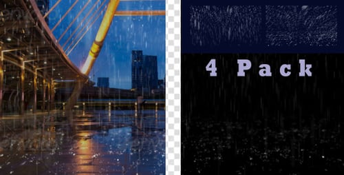 Regen 4er-Pack