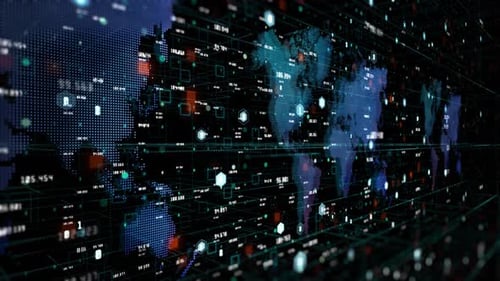 Future Technology Digital Data Connections 932