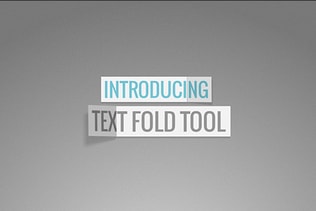 Text Fold Tool