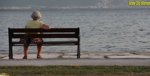Alone Old Woman