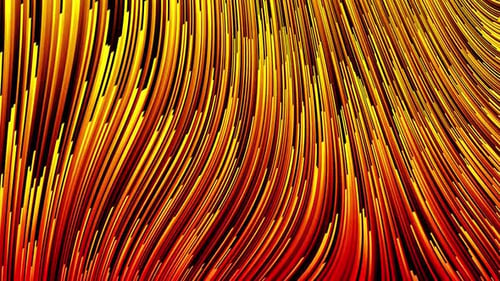 Dynamic Glowing Geometric Lines Abstract Background