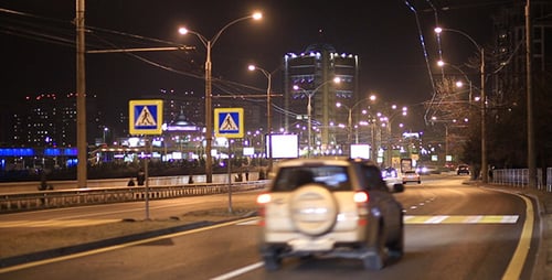 Traffic in the Night City