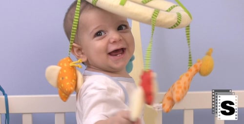 Happy Baby Playing