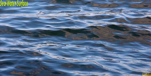 Oberfläche des Meerwassers