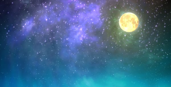 Night sky loop, Backgrounds Motion Graphics ft. dust & galaxy - Envato