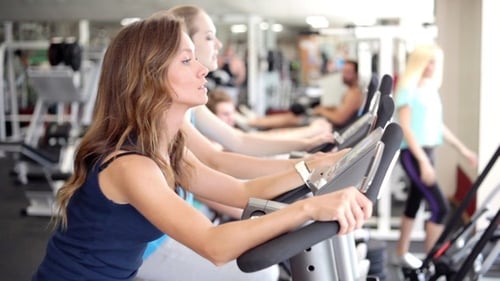 Using Exercise Bikes