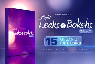 Light Leaks and Bokehs Vol 1