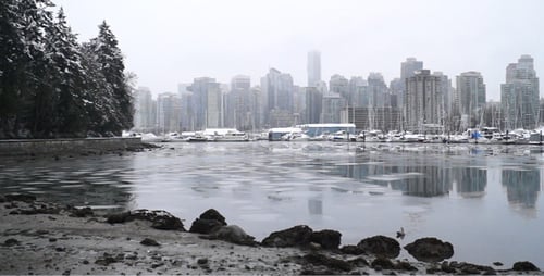 Winter City - Snowy Park - 03