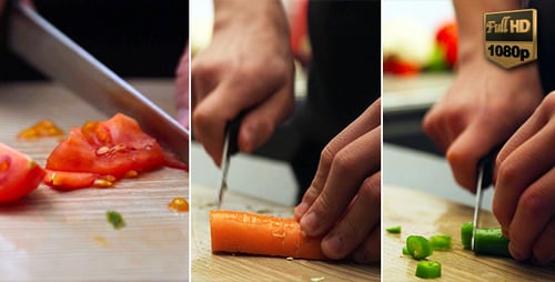 Chopping Vegetable