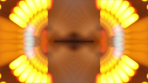 Urban Lights Traffic Tunnel