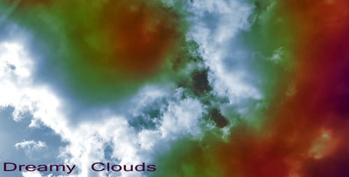 Dramatic Golden Clouds Moving in Sky Time-Lapse