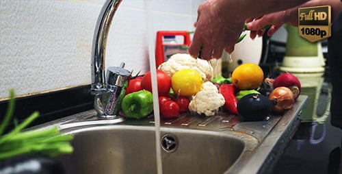Washing Vegetables