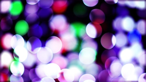 Motif lumineux abstrait, couleur 2