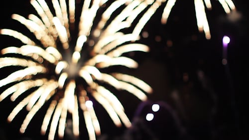 Feuerwerk Buntes Feuer 4