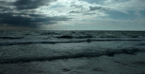 Seaside and Clouds