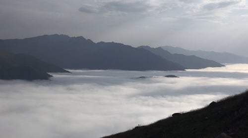 Above Clouds on Valley